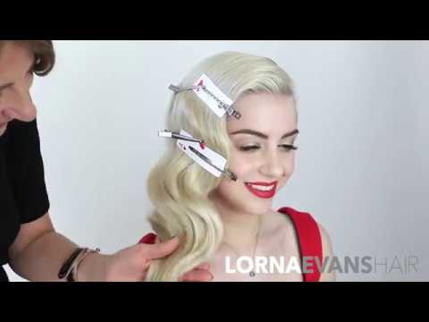 Hollywood waves wedding hair - By Lorna Evans