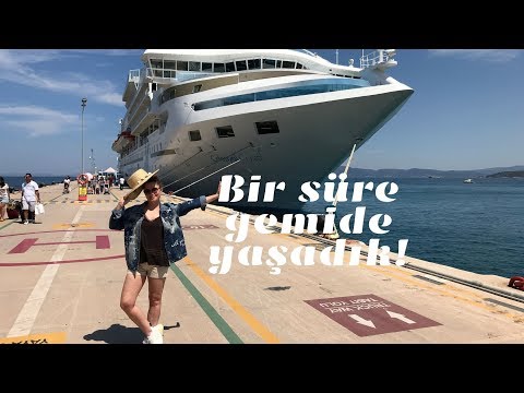 Bir süre gemide yaşadık!! (Cruise Gemisi ile Yunan Adaları Turu) 🚢 ⚓️