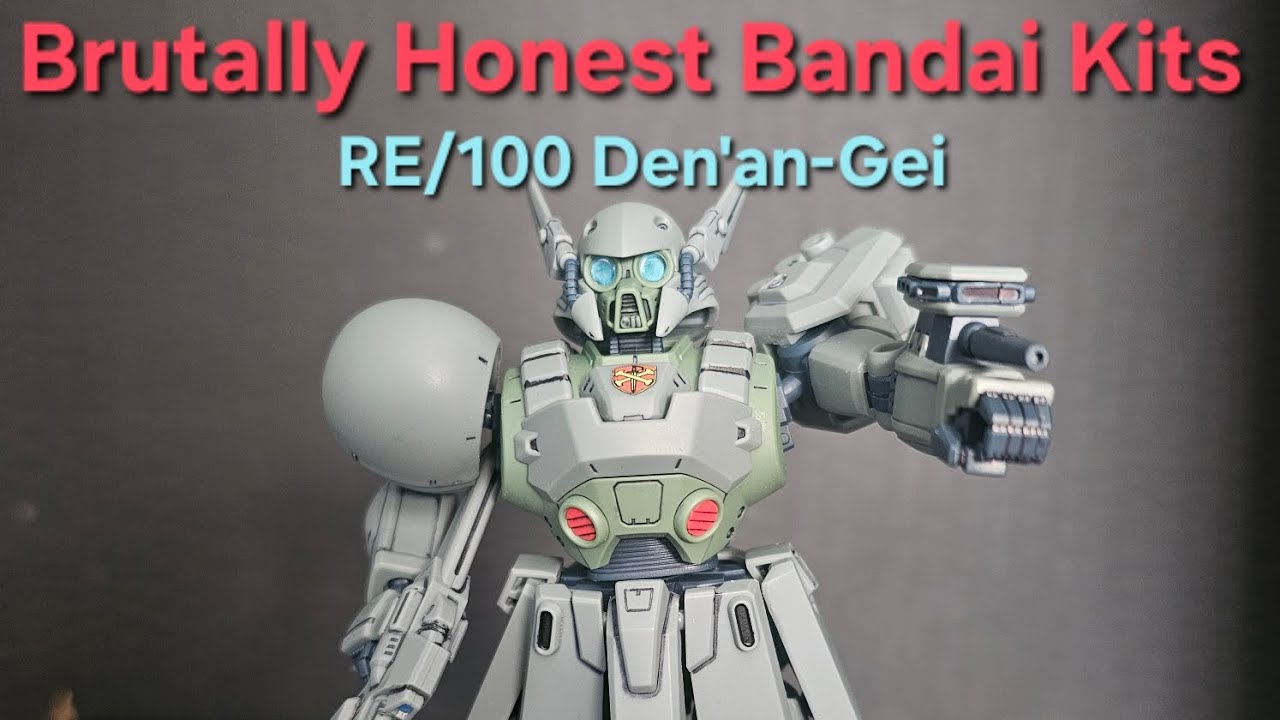 Brutally Honest Bandai Kits: RE/100 Den'an-Gei - YouTube