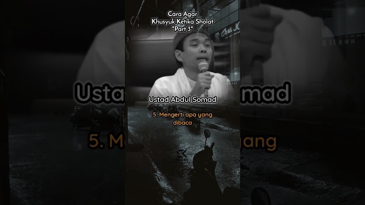Rahasia Khusyuk Dalam SHOLAT Part 3 Rujukan Muslim