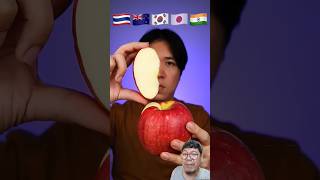 Makan buah apel Fuji Jepang #mukbang #asmr #eatingshow #review #apple