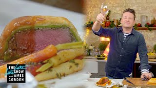 Jamie Oliver Makes an Ace Beef Wellington