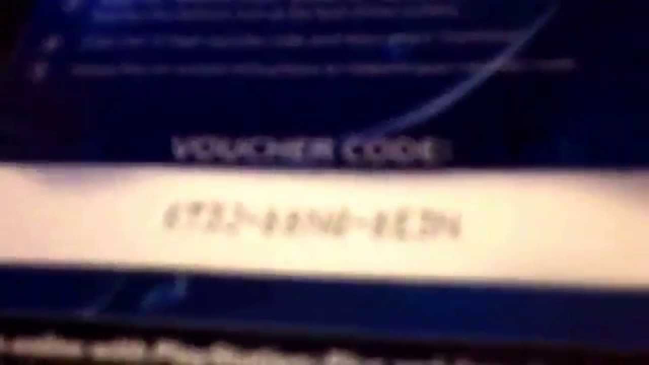Free playstation plus code youtube