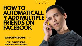 How to automatically add multiple friends on Facebook screenshot 3