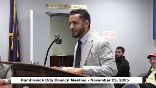 Hamtramck City Council Meeting - November 25, 2025