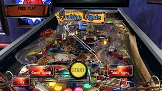 Juego Pinball Arcade - Mesa Arabian Nights 💛 💚 💙