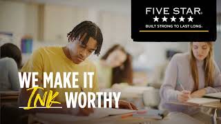 Five Star® Makes it SchoolWorthy, You Make it Noteworthy. Truly Noteworthy.