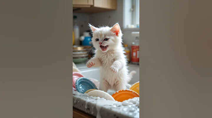 Video 8924401: perfect cat, cat playing jumping, cat cute funny