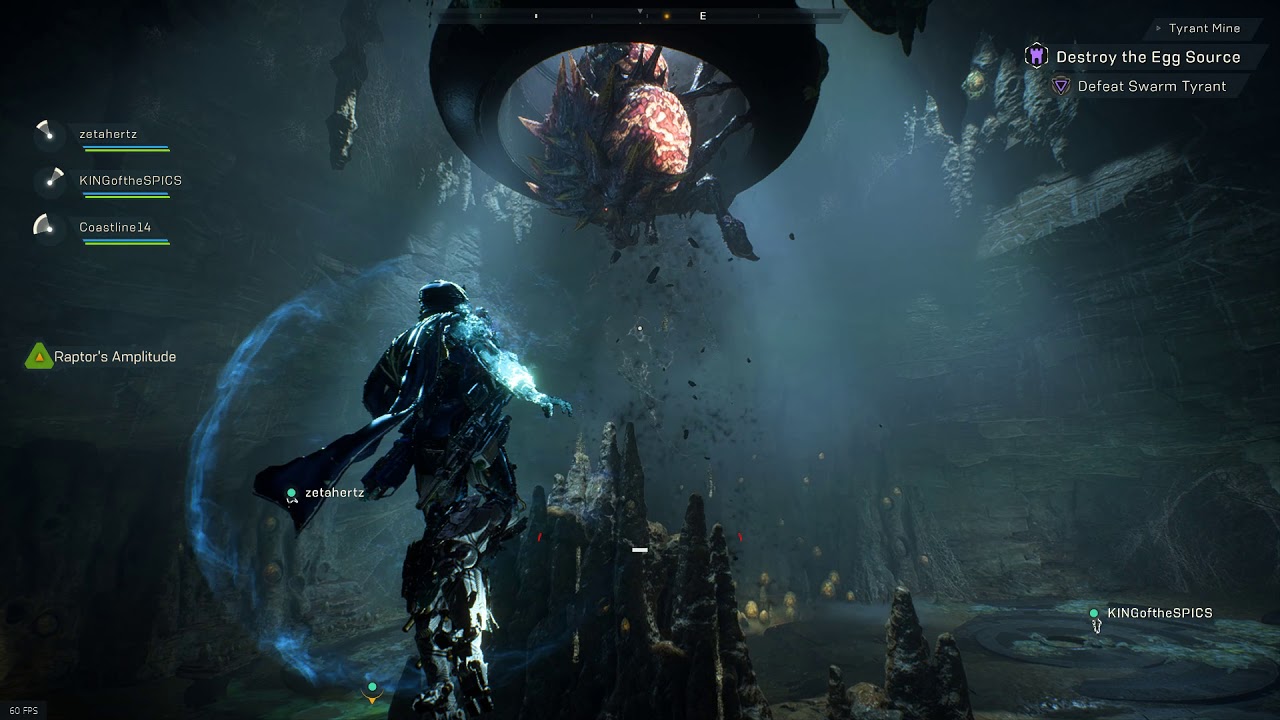 [PC] Anthem Tyrant Mine Out of Map and Enemy Disappearing Glitch