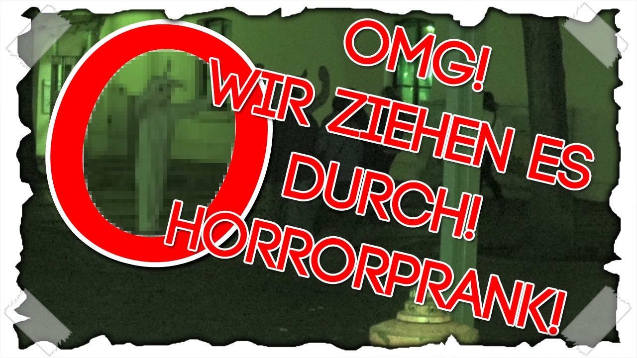 HALLOWEEN HORROR PRANK im ****-Kostüm!