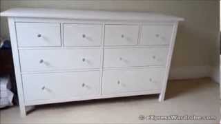 IKEA Chest Of Drawers with Crystal Glass Knobs