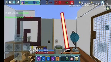 Sword Only Challenge in Build and Shoot (Blockman Go)