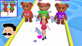 Max Levels in 👸😊- Happy Run! Big Update - Android, iOS 👩‍🦰 screenshot 2