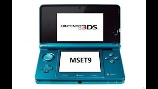Comment hacker une Old 3DS ou New 3DS via MSET9 [11.4 - 11.17]