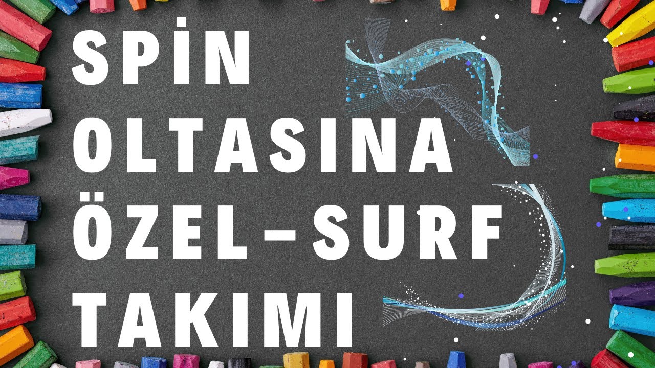 SPİN TAKIMI İLE SURFF AVI - VE  ÖZEL TAKIMI