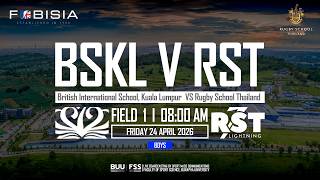 DAY 1 | Pitch 1 |🔴LIVE 8:00 - 9:00 AM | BSKL vs RST | FOBISIA U15 Football 2026 | Boys