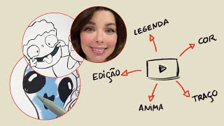 Um pouquinho dos bastidores de uma animação ❤️✍️