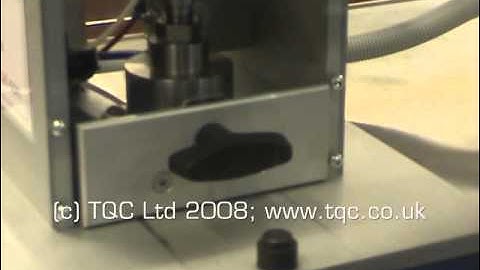 nice april 2014 TQC Kawasaki FS03 robot and leak test cell