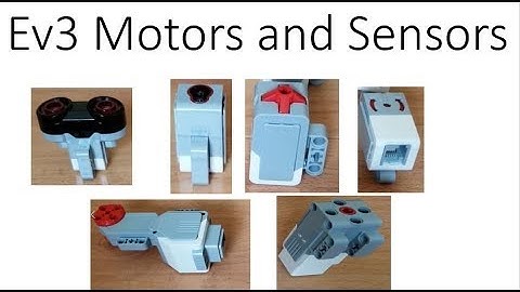 Ev3 Motors And Sensors
