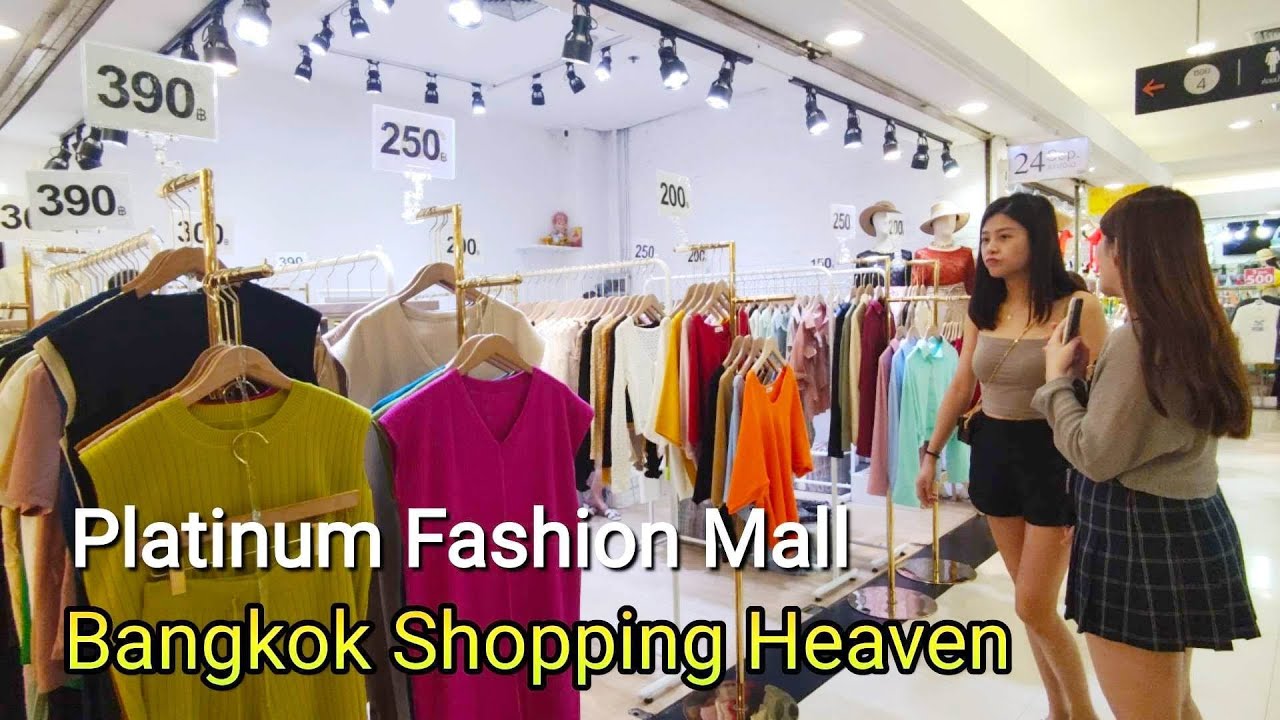 Platinum Fashion Mall Bangkok l Largest Fashion Clothing  Mall - Pratunam Market
