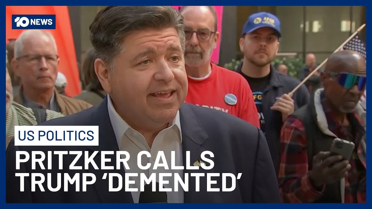 Illinois Governor Pritzker Calls Trump ‘Demented’ Over Chicago National Guard Orders | 10 News