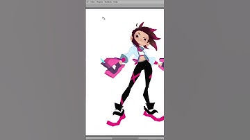 Drawing a video game character || Aleta Character design✨
