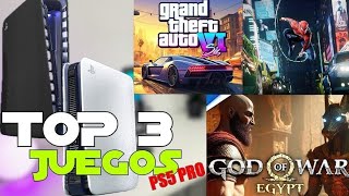 Top 3 juegos que REVENTARAN PS5 PRO