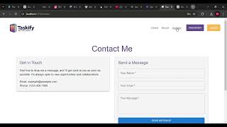 Taskify project 1st version demo video