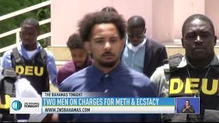 TWO MEN CHARGED WITH METH AND ECSTASY POSSESSION