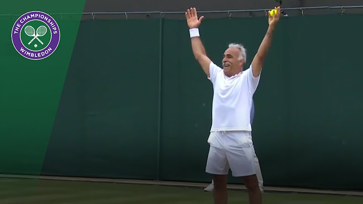 Mansour Bahrami - the master entertainer | Wimbledon 2018