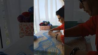 Most Relaxing String Art Time-lapse | Handmade Blue Waves (Infinity – Jaymes Young)