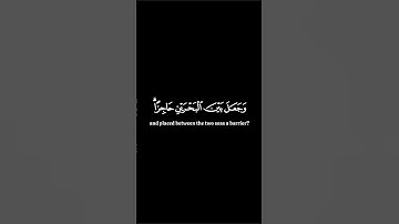 أمن جعل الأرض قرارا | مقطع يريح القلب ويثبت الإيمان بصوت ياسر الدوسري من سورة النمل | شاشة سوداء