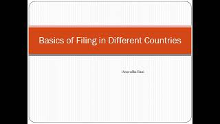Regulatory Affairs Filings in Different Countries: By Anuradha Rani: A Student of Elite Institute