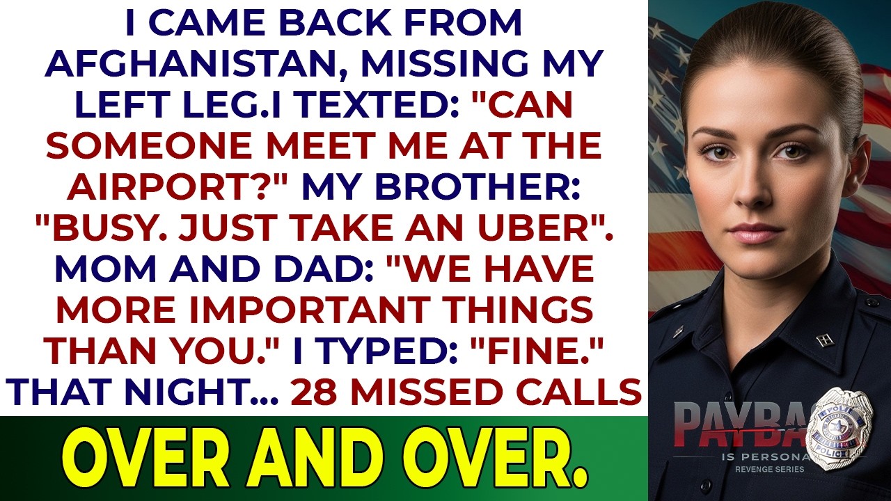 I Came Back From Afghanistan With One Leg — And My Family Acted Like I Didn’t Exist...