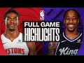 PISTONS At KINGS FULL GAME HIGHLIGHTS December 23 2025 
