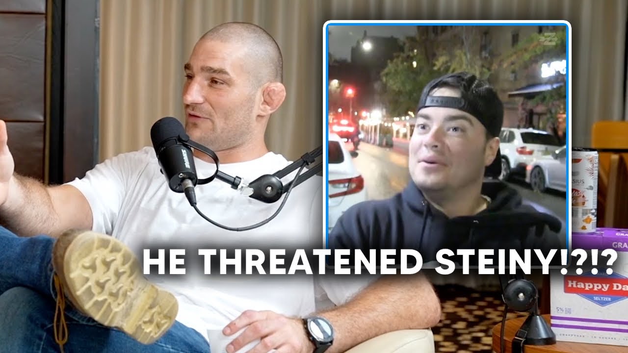 SEAN STRICKLAND THREATENS STEINY!