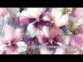 Watercolor/Aquarela - Demo - Pansy 2