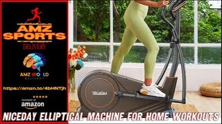 Overview Niceday Elliptical Machine Hyper-Quiet Driving System, 16 Resistance Levels, Amazon