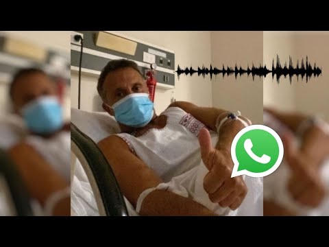 El audio de Sergio Lapegüe tras recibir plasma