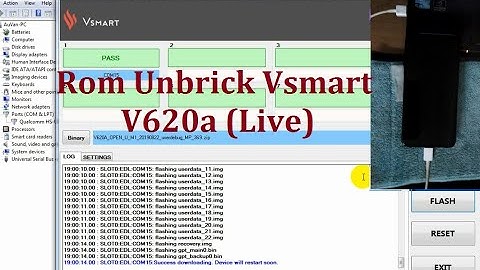 Stock ROM & Tool Flash Vsmart Live (V620A) Unbrick Firmware Fix treo logo