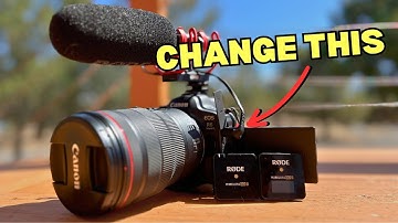 The BEST Audio Settings for Canon R6 Mark ii | Quick Set Up