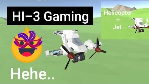 Evertech Sandbox: Helicopter + Jet = HeliJet?? (Looks like a toy to me)