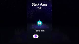 Stack jump game|android gameplay|(70 points) screenshot 3