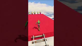 GTA 5 Epic Water Ragdolls Spiderman Jump/Fails 😂 Ep 306 #shorts #ytshorts