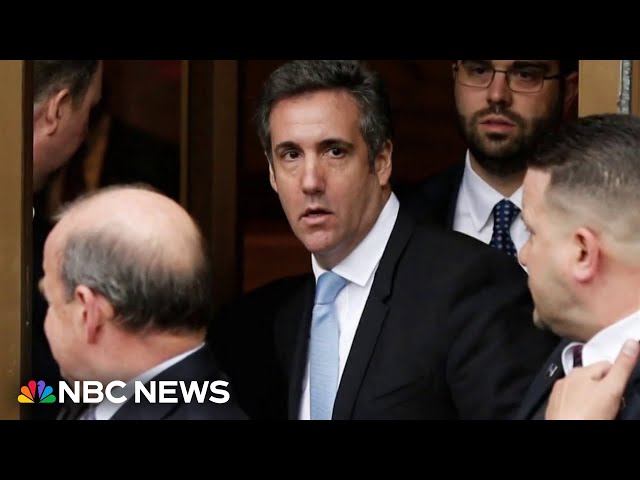 Trump defense tries to portray Michael Cohen as motivated by revenge and money