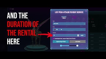 Renting Your Pega Out in PEGAXY | Top Guild Tutorials
