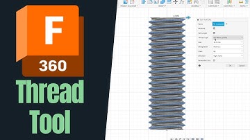 How to use the Thread tool for 3d Printing | Autodesk Fusion