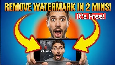 How to Remove Watermark from AI Generated Videos or Images Using Free Tool (Quick & Easy)