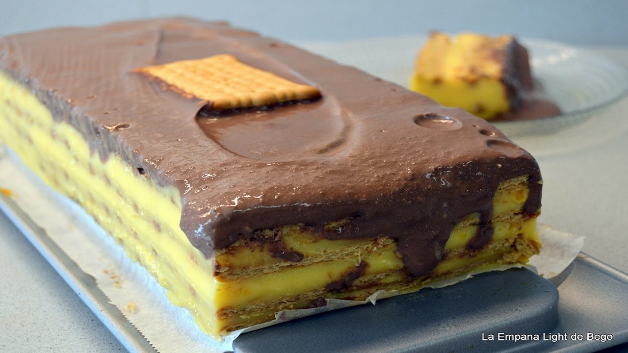 Tarta de Galletas de la Abuela. Receta fácil de Postres Sin Horno YouTube Tarta de Galletas de la Abuela. Receta fácil de Postres Sin Horno YouTube