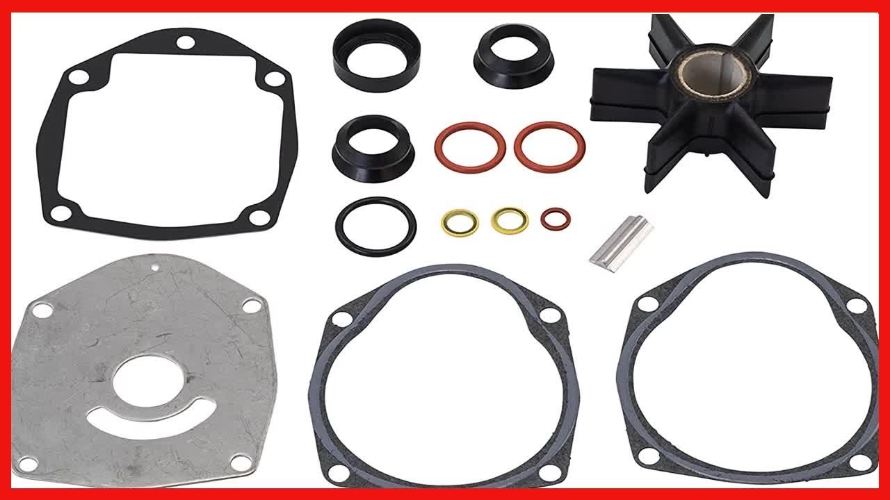 Complete 15-Piece Water Pump Repair Kit for Mercury Marine Outboards & Drives